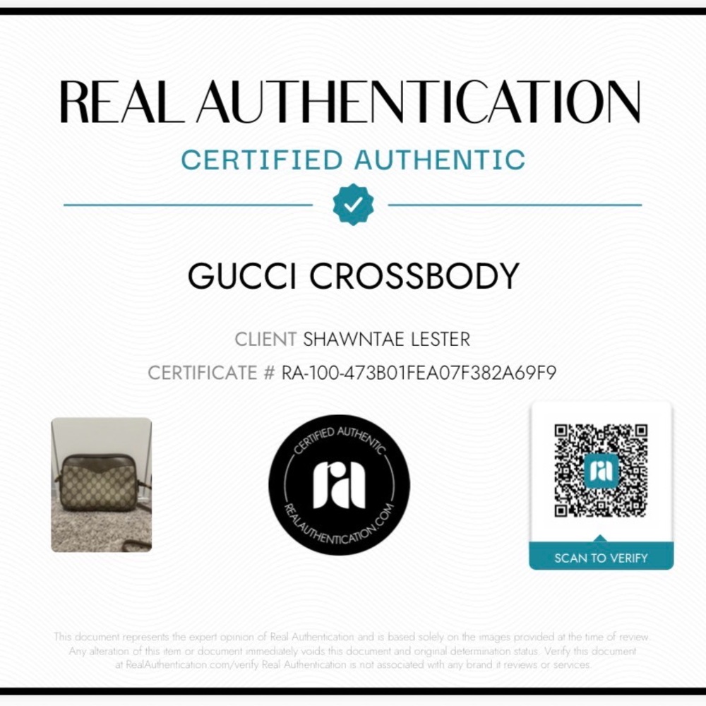 Authentic! Gucci GG crossbody brown. Pre Loved but in great condition. - Picture 14 of 14